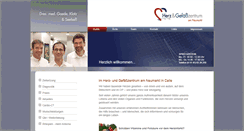 Desktop Screenshot of cardiologie-celle.de